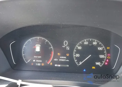 2025 Honda Pilot Sport из США, поврежденный, VIN 5FNYG2H3XSB001489